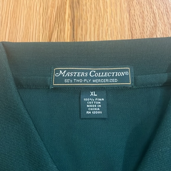NWT Masters Collection Green Masters Polo Sz XL - Picture 5 of 7